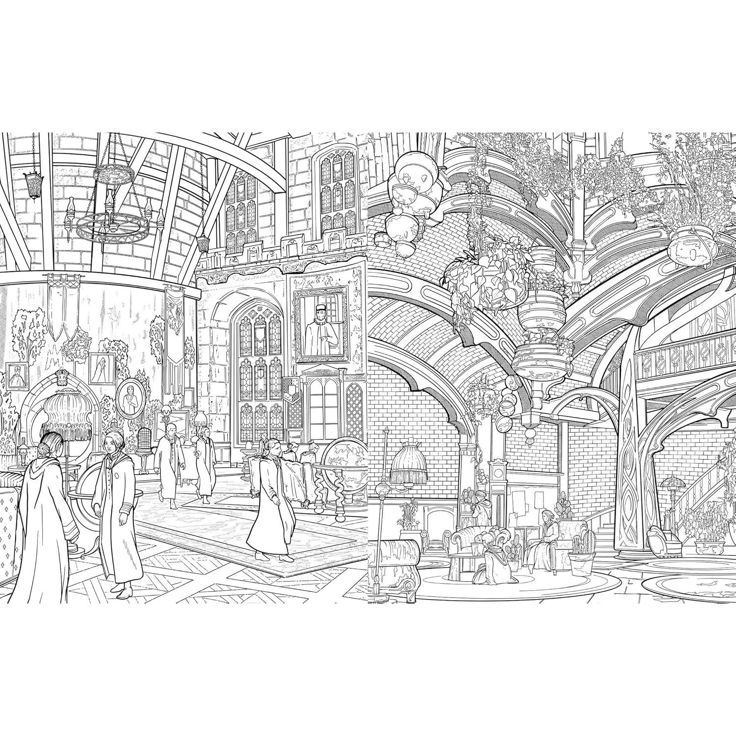 Hogwarts Legacy: The Official Coloring Book: Color Your Legacy (Harry Potter)