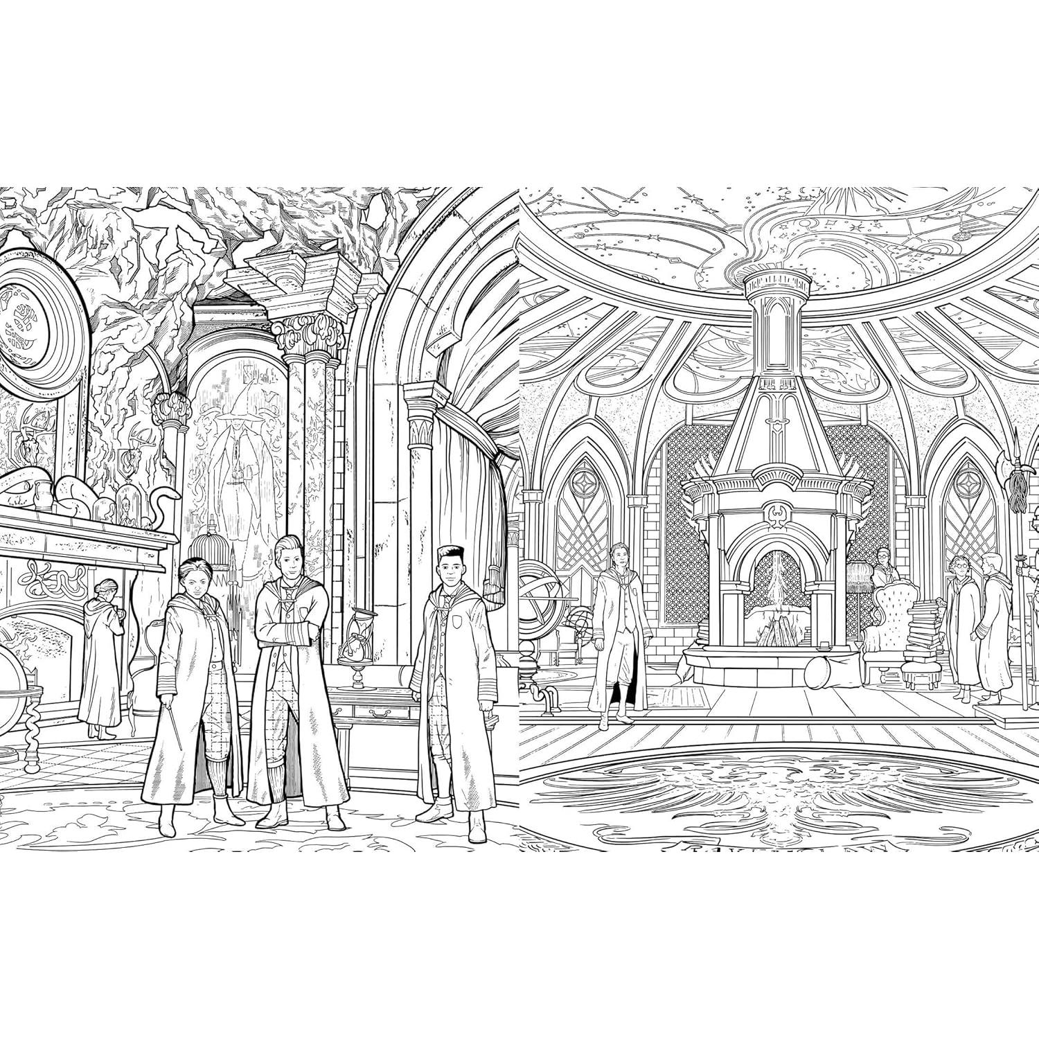 Hogwarts Legacy: The Official Coloring Book: Color Your Legacy (Harry Potter)
