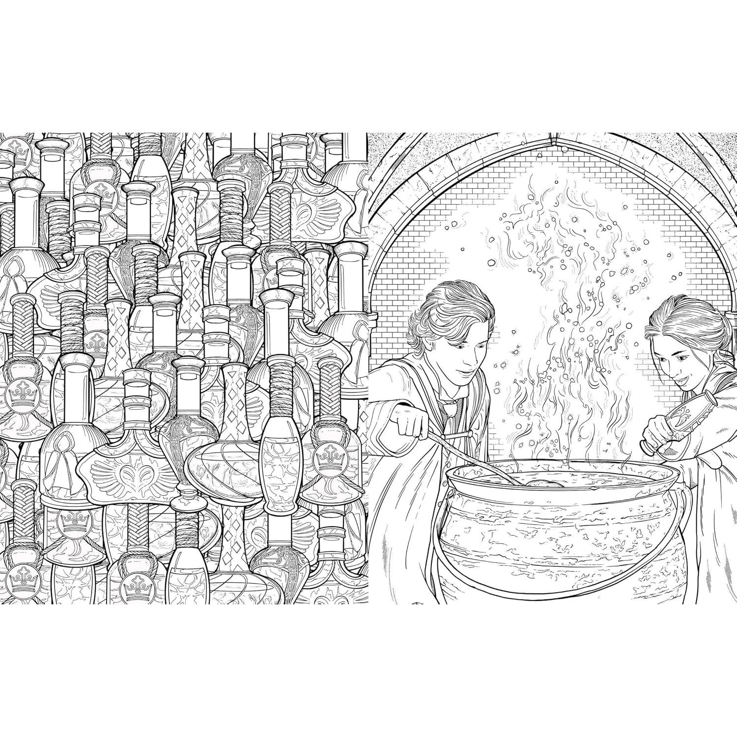 Hogwarts Legacy: The Official Coloring Book: Color Your Legacy (Harry Potter)