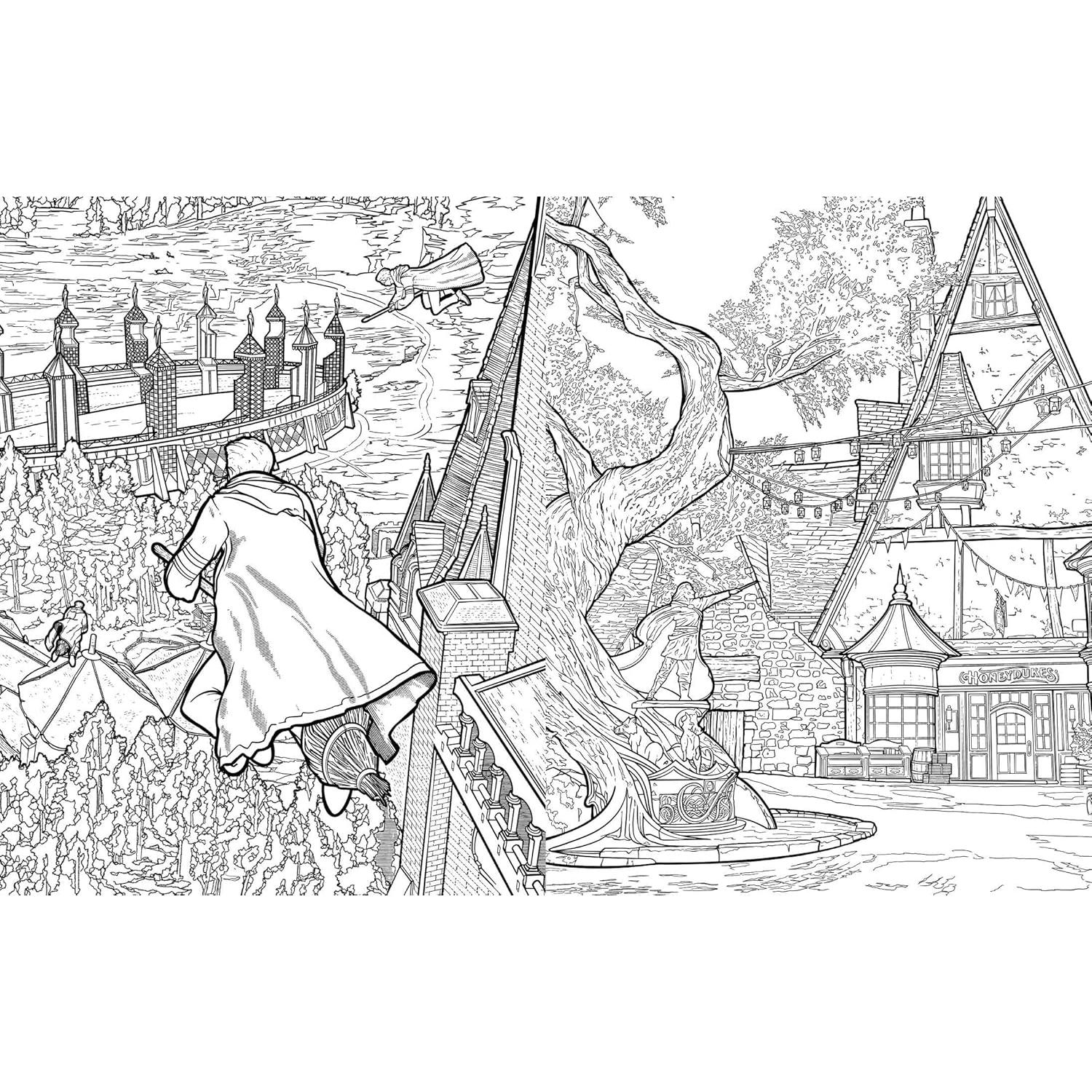 Hogwarts Legacy: The Official Coloring Book: Color Your Legacy (Harry Potter)