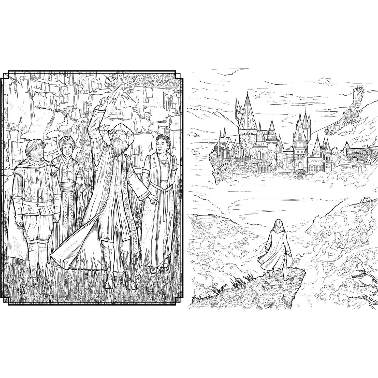Hogwarts Legacy: The Official Coloring Book: Color Your Legacy (Harry Potter)