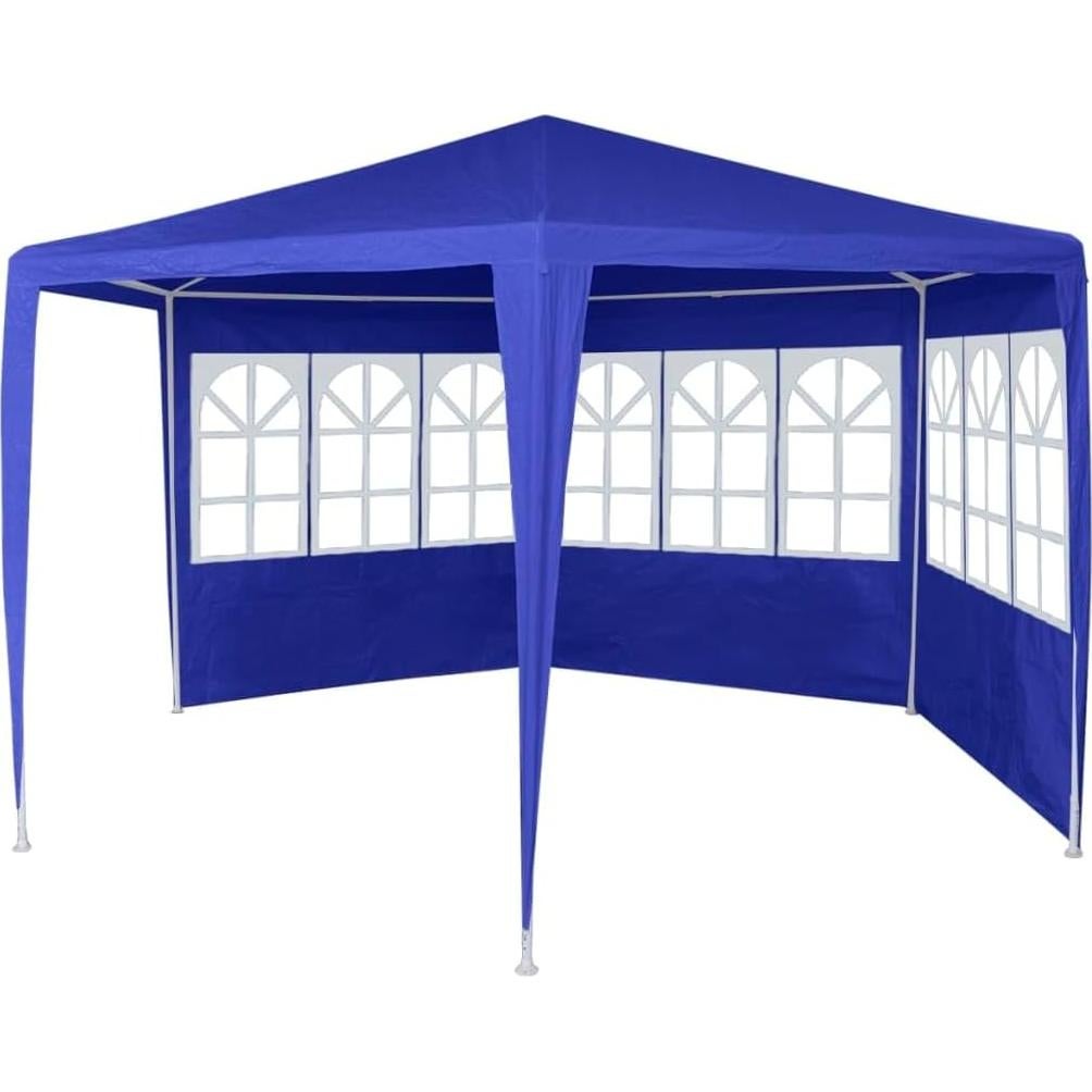 Carpa Hexagonal KCCLVER 2m x 2m Azul Resistente al Agua