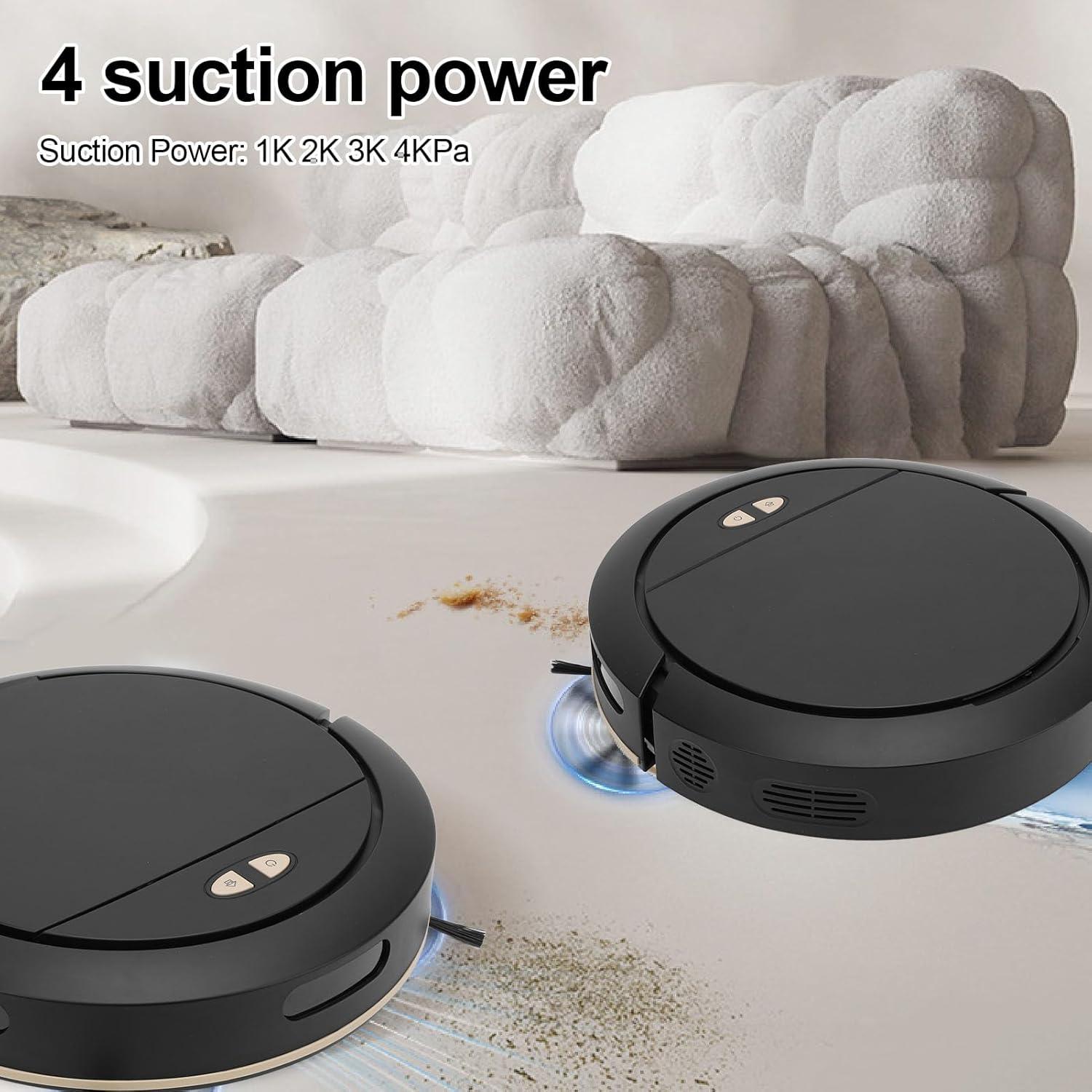 Aspiradora Robot Zerodis con Control por Voz y Mopa 335ml