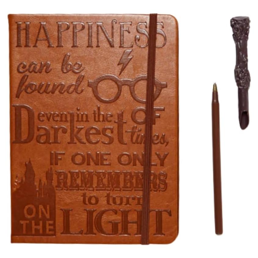 Diario Harry Potter con Pluma Varita - Diseños Innovadores