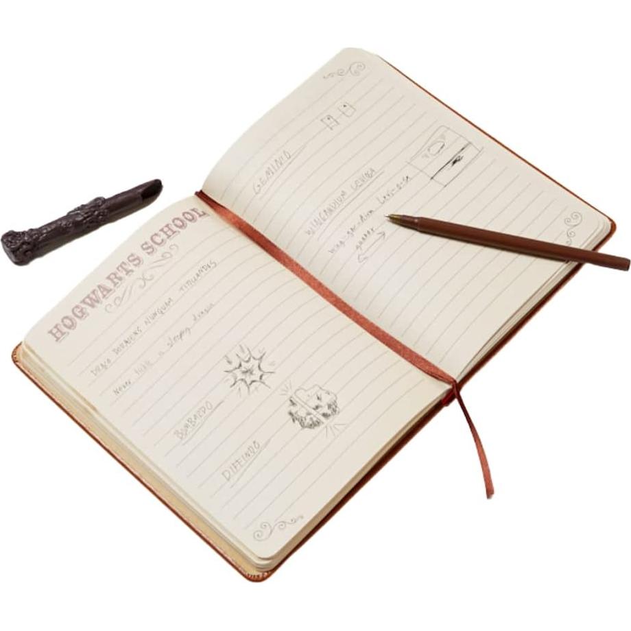 Diario Harry Potter con Pluma Varita - Diseños Innovadores