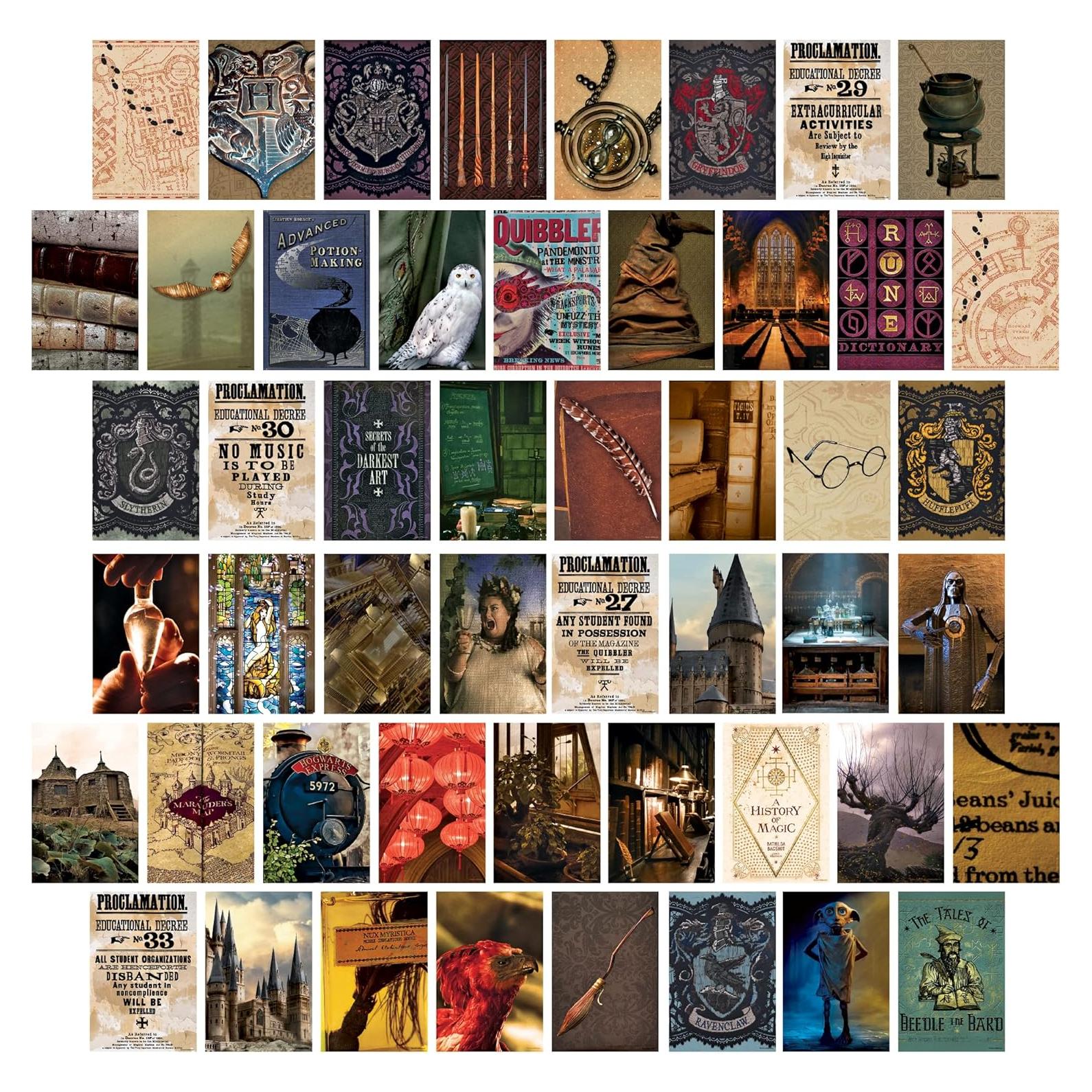 Conjunto de 50 Impresiones Harry Potter 4x6 Con*Quest