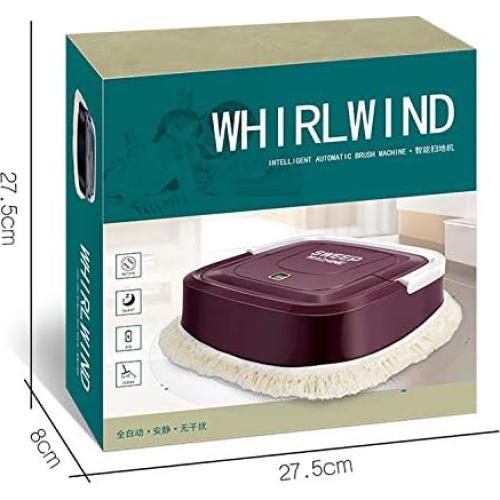 Aspiradora Robótica WAGNUS 1200mAh Rojo - Limpieza Suelos