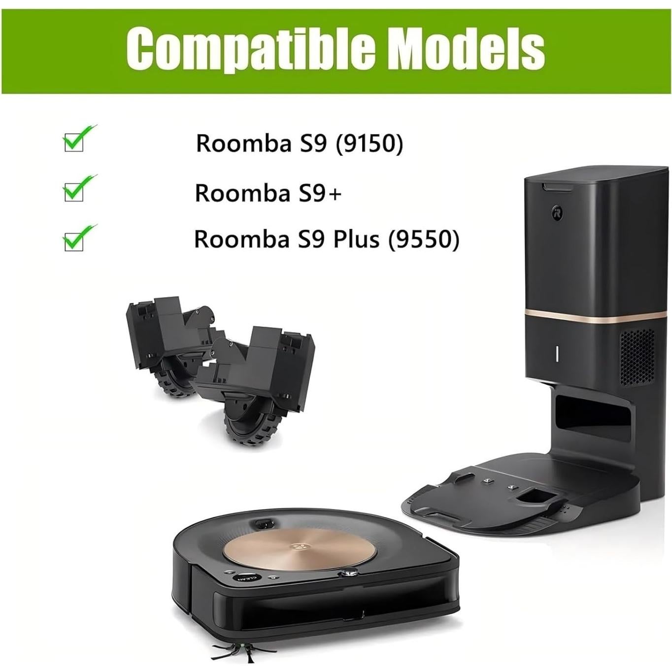 Ruedas de Aspiradora Robot Bling-bling S9 Izquierda y Derecha