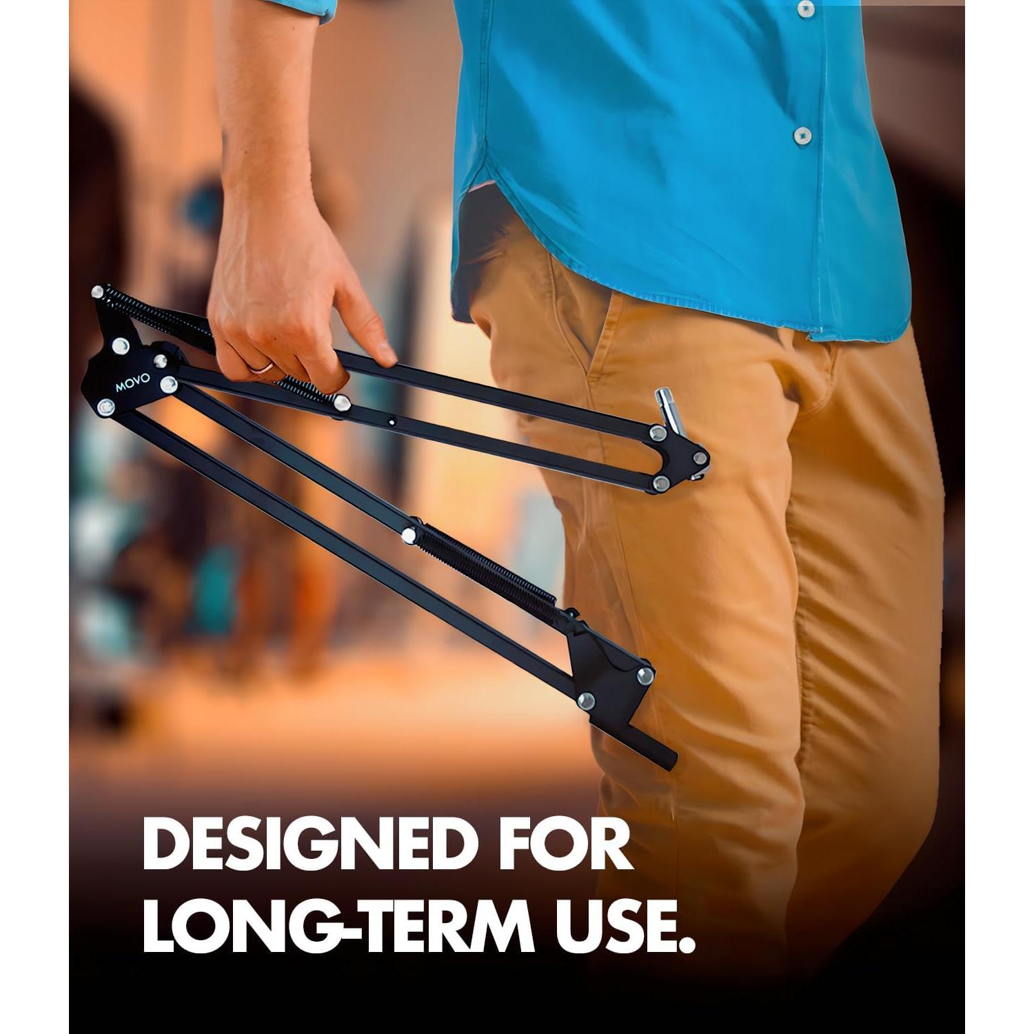 Paquete de 2 Micrófonos Dinámicos XLR Movo CastMic para Podcast