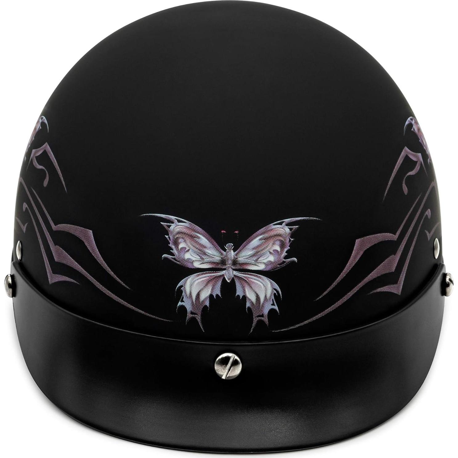 Casco VCAN V515BF21 Mariposa Negra Mediano
