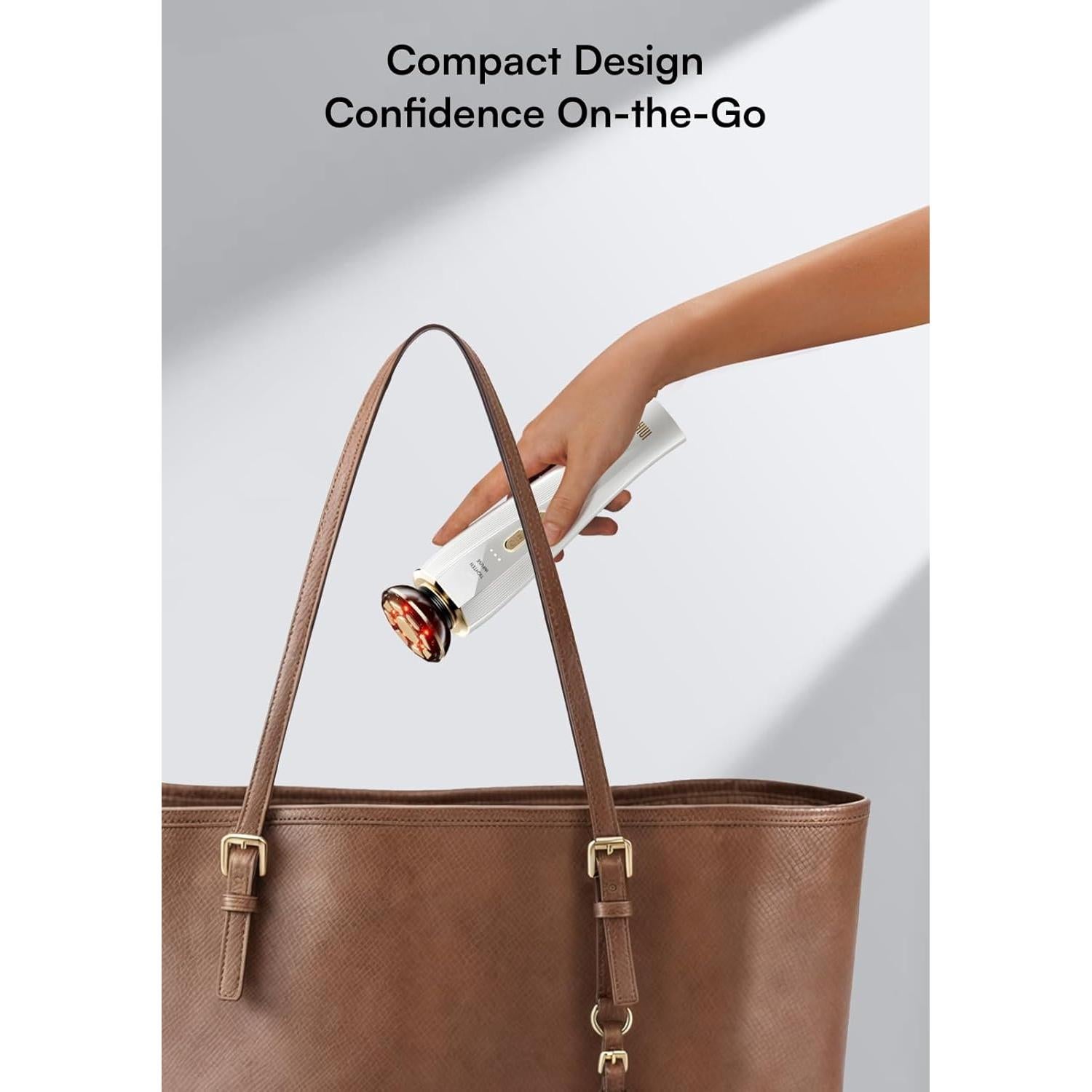 Masajeador Facial INIA 3 en 1 Microcorriente y Luz Roja