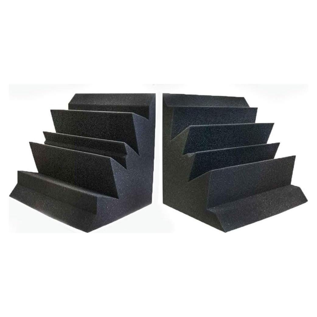 Juego de 2 Trampas de Graves Acústicas Mybecca 30.48 cm Carbón