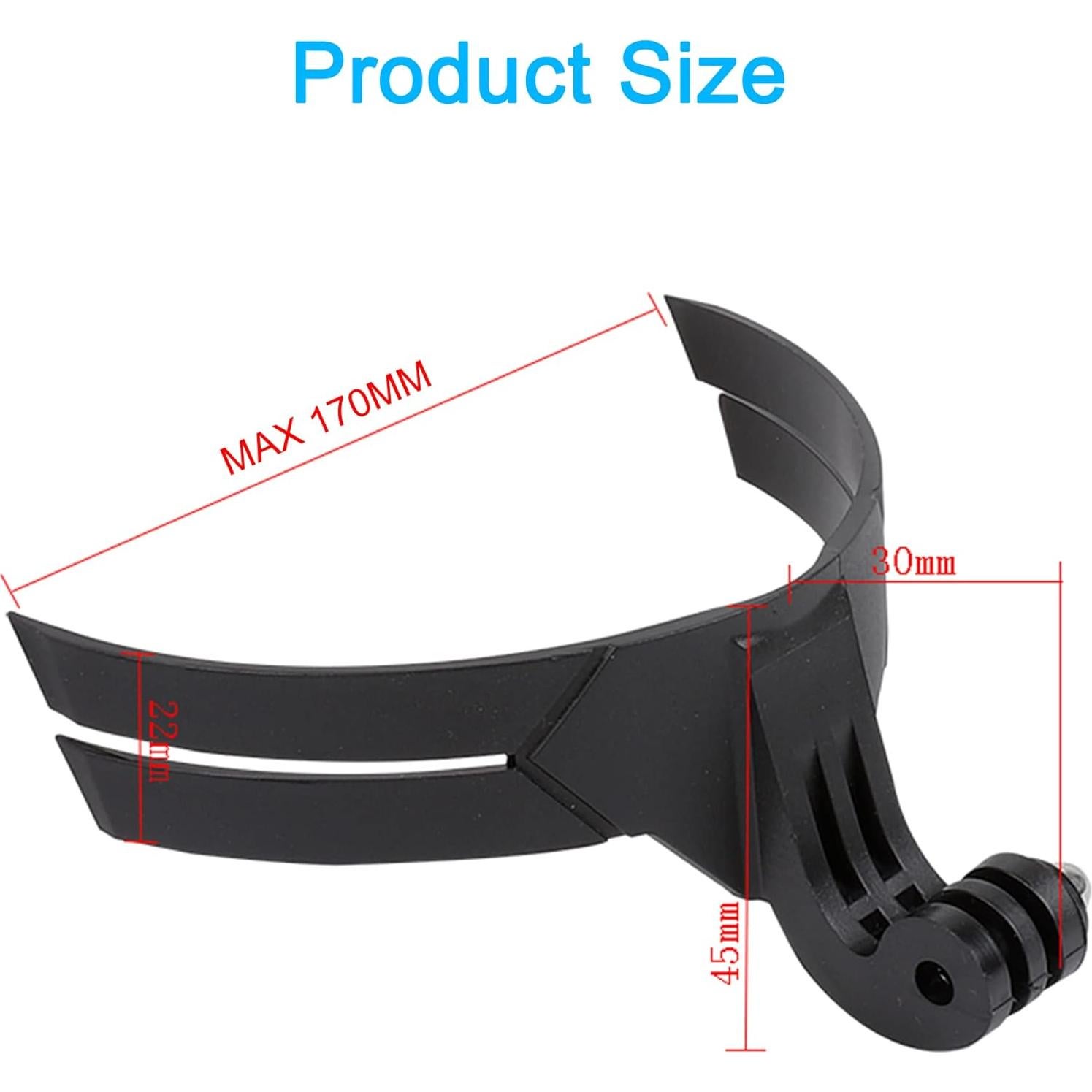 Soporte de casco PellKing para cámara de acción y teléfono