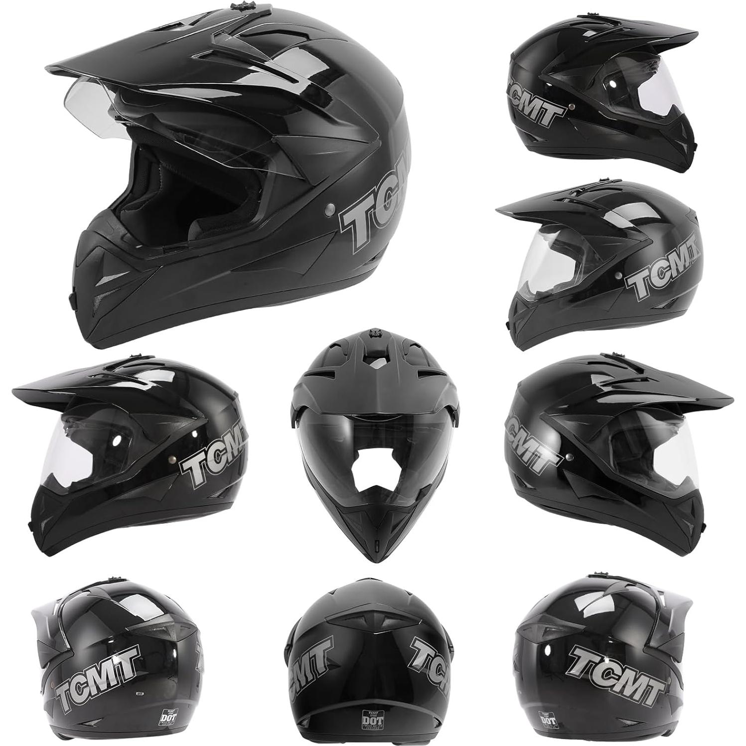 Casco Integral TCMT Off-Road Unisex Adulto 55-64 cm