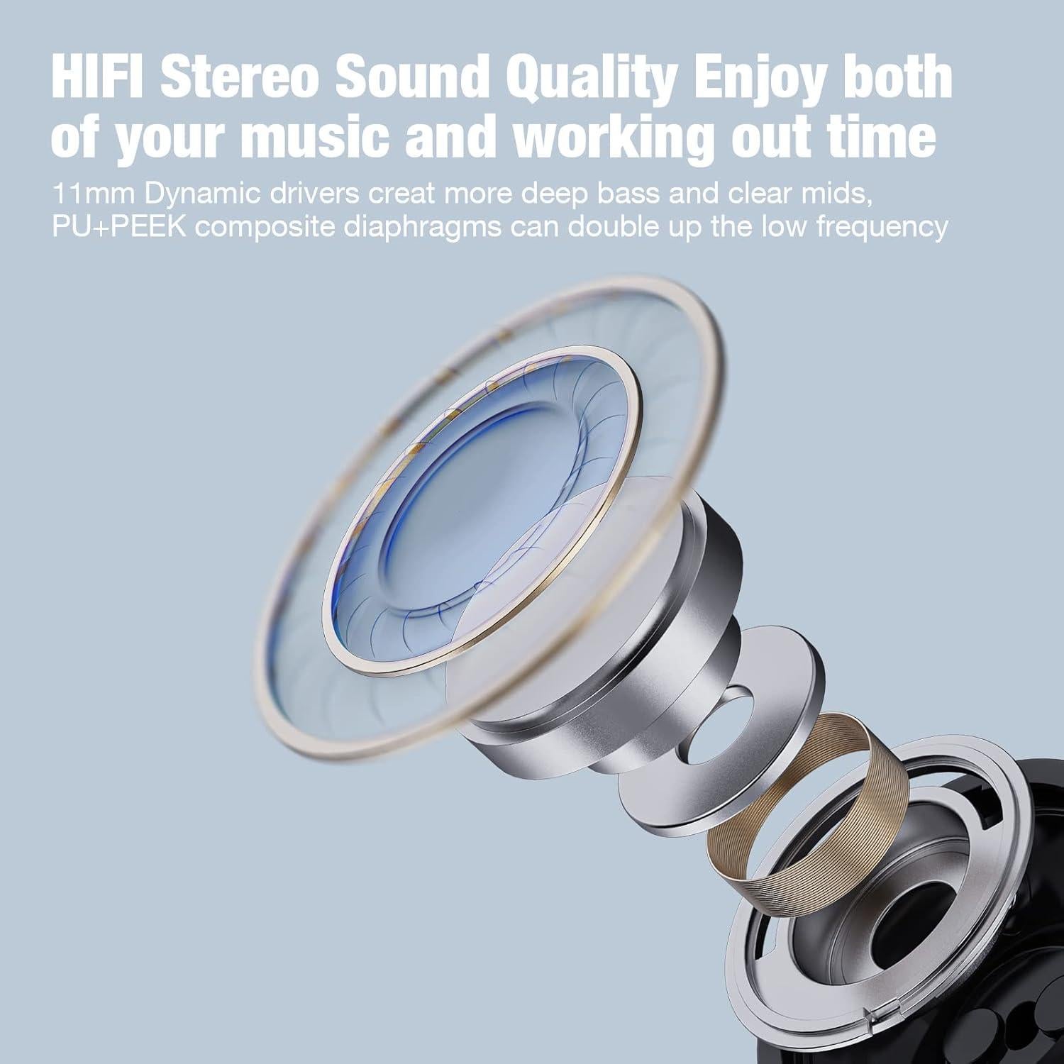 Auriculares Inalámbricos Boean U18 Bluetooth 5.3 IPX7 16h