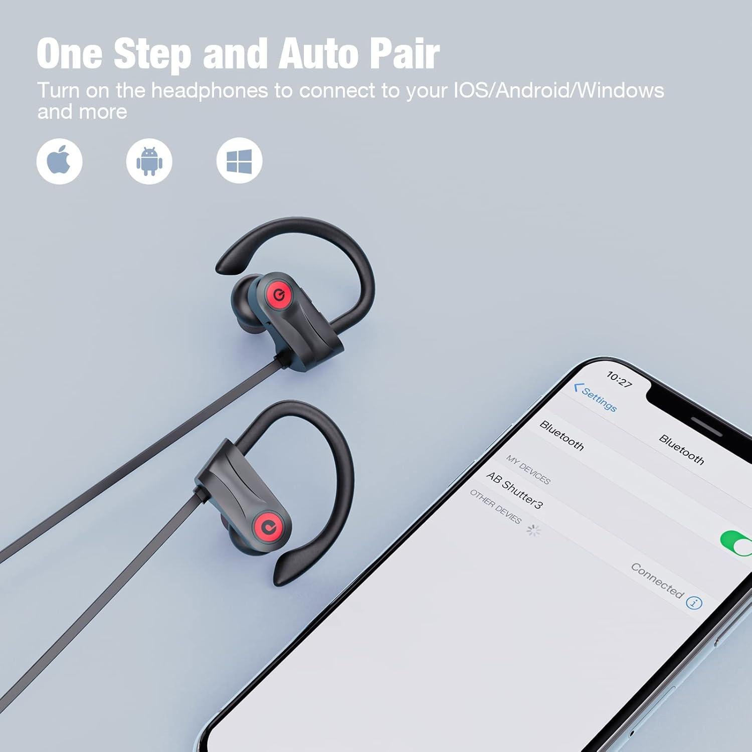 Auriculares Inalámbricos Boean U18 Bluetooth 5.3 IPX7 16h