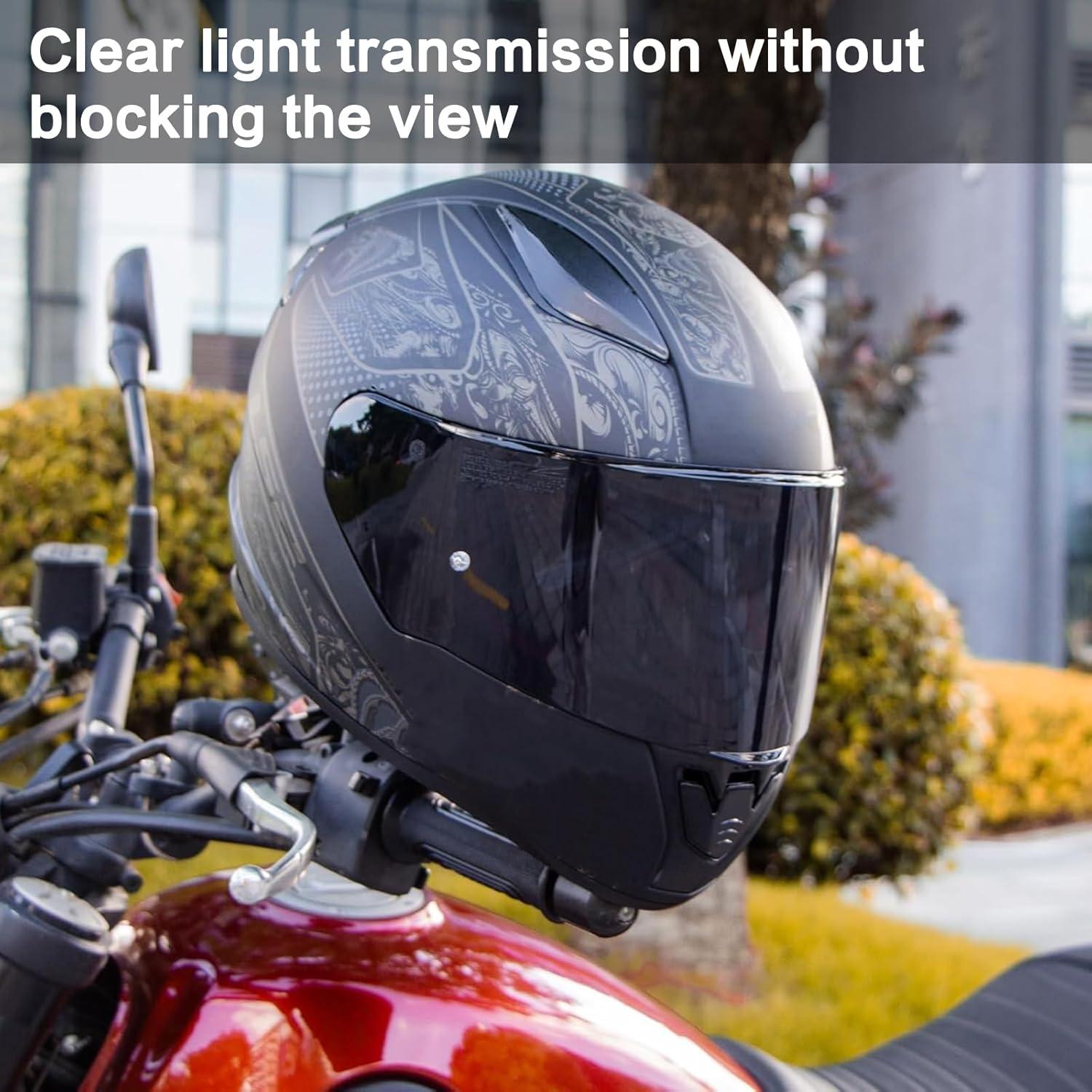 Visera de Casco de Motocicleta RIDLOG Ahumado para LS2