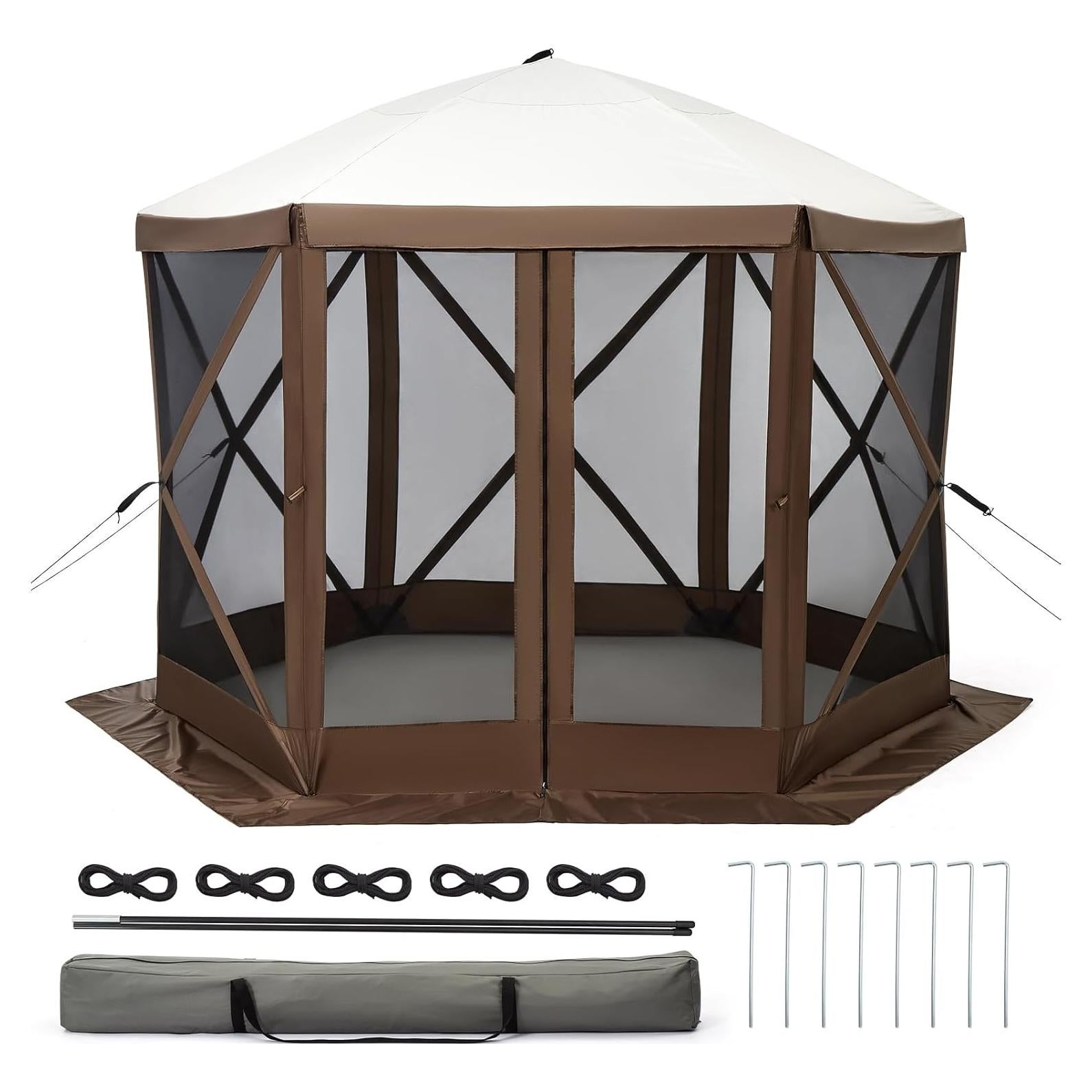 Carpa Gazebo Plegable GarveeLife 10x10ft Impermeable UV