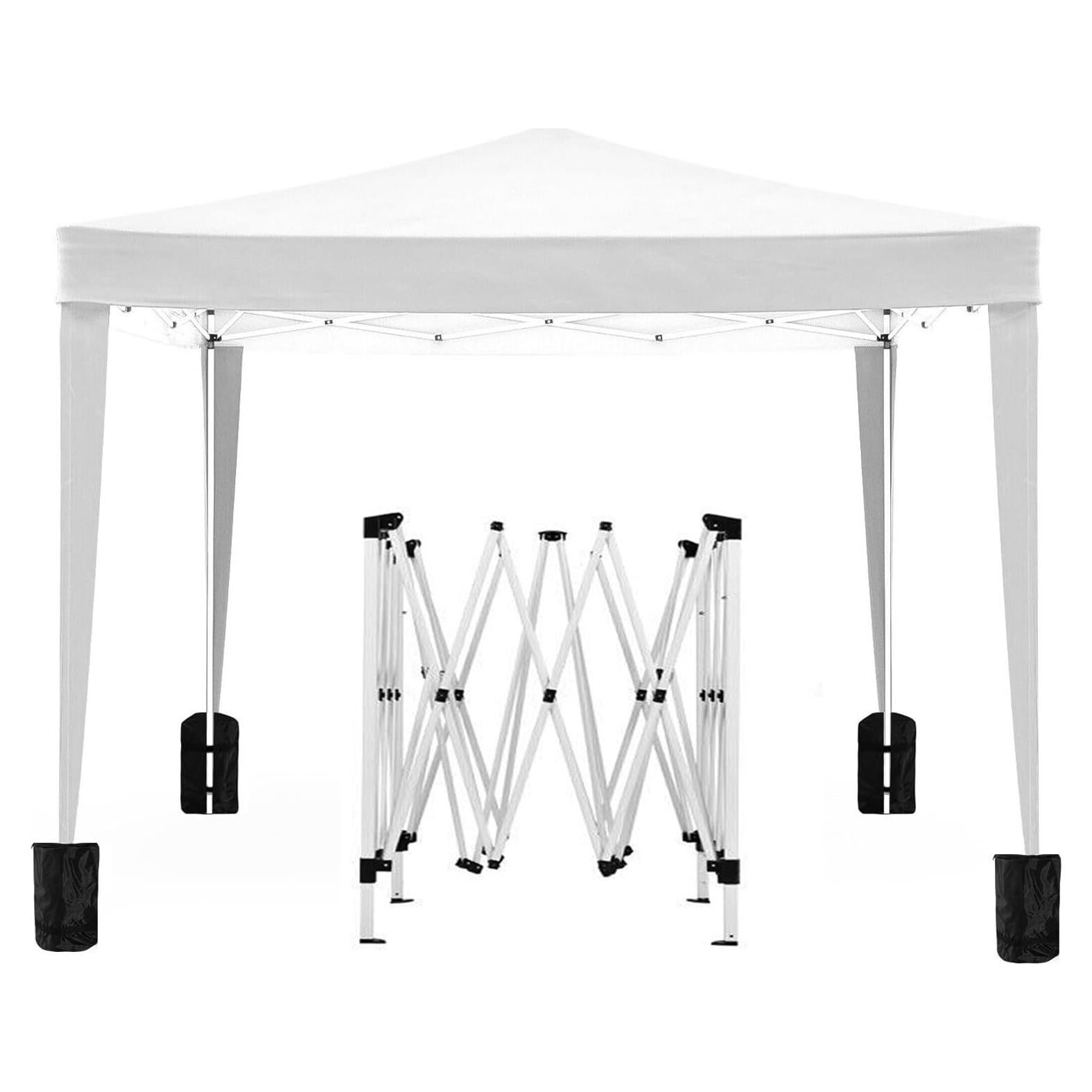 Carpa Plegable 10x10 VENBER Blanca con Paredes Removibles