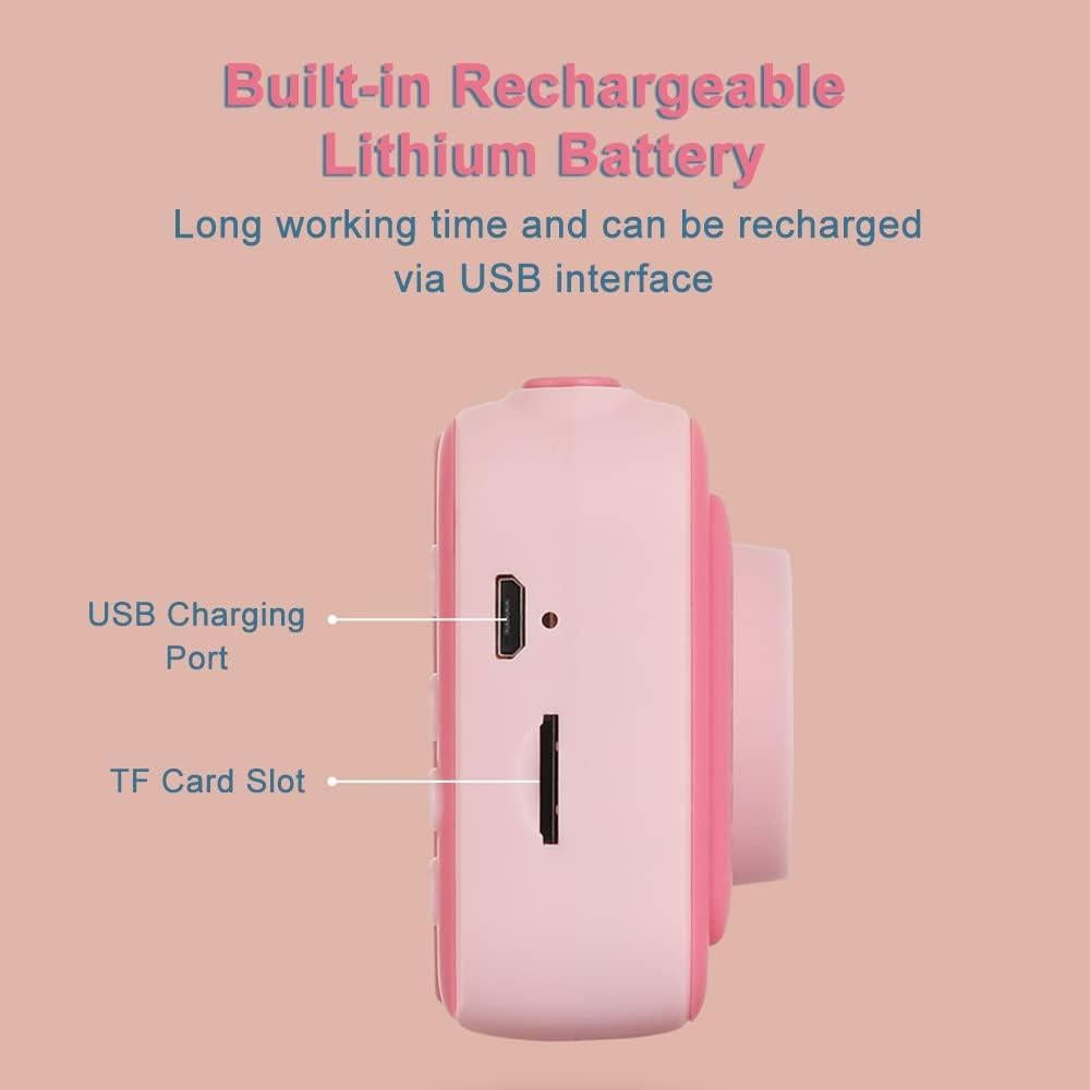 Cámara Digital Mini para Niños Namolit 48MP 1080P Kaki