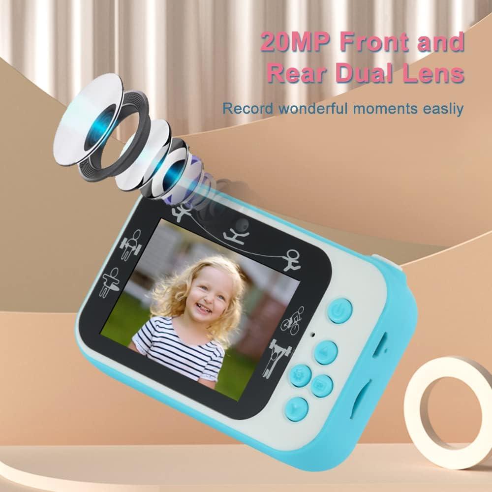 Cámara Digital Mini para Niños Namolit 48MP 1080P Kaki