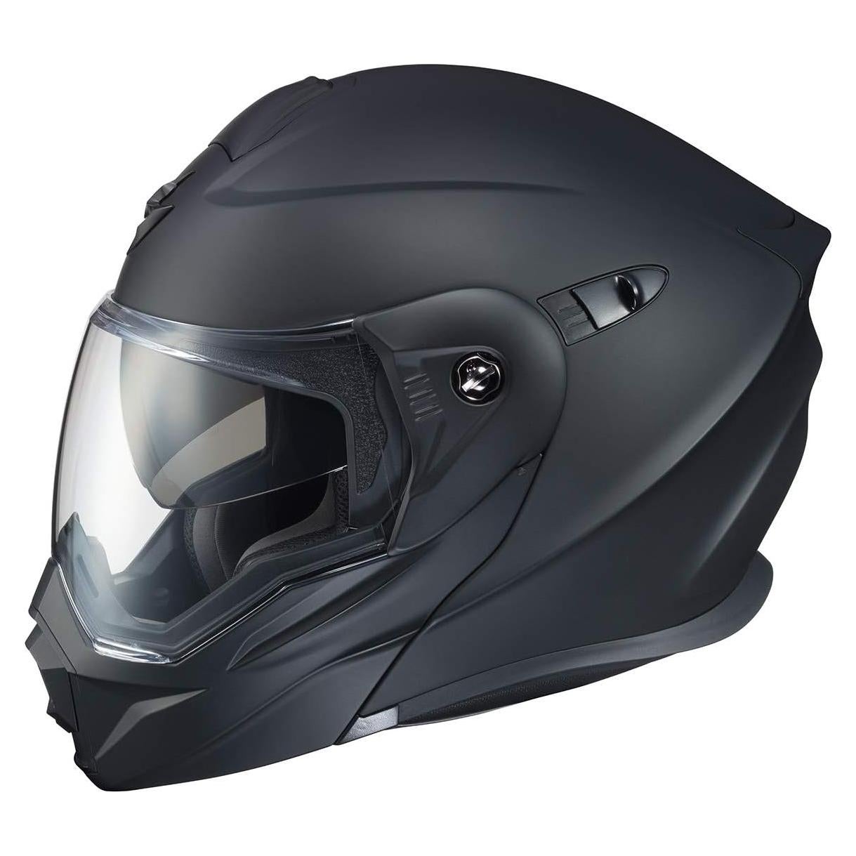 Casco ScorpionEXO EXO-AT950 Modular Aventura Negro Mate