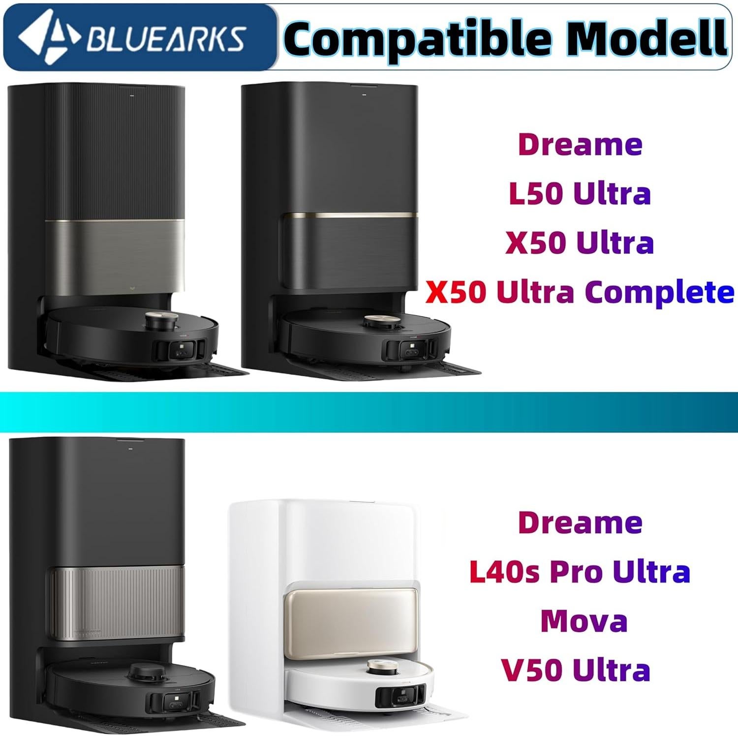 Kit de Accesorios para Aspiradora Dreame X50 Ultra - 26 Piezas