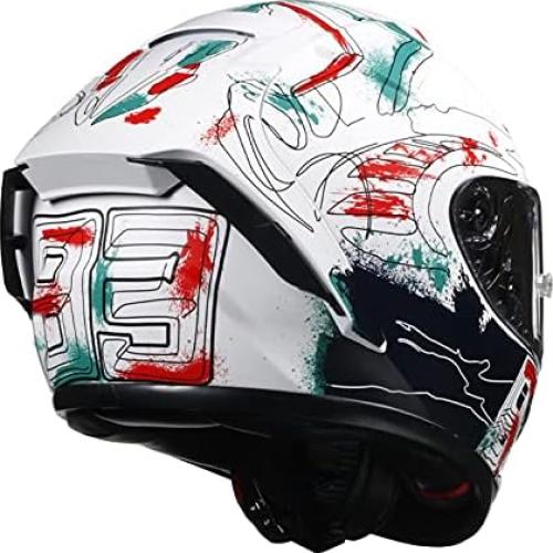 Casco Integral Woljay 2021 Unisex Adulto ABS Cromo
