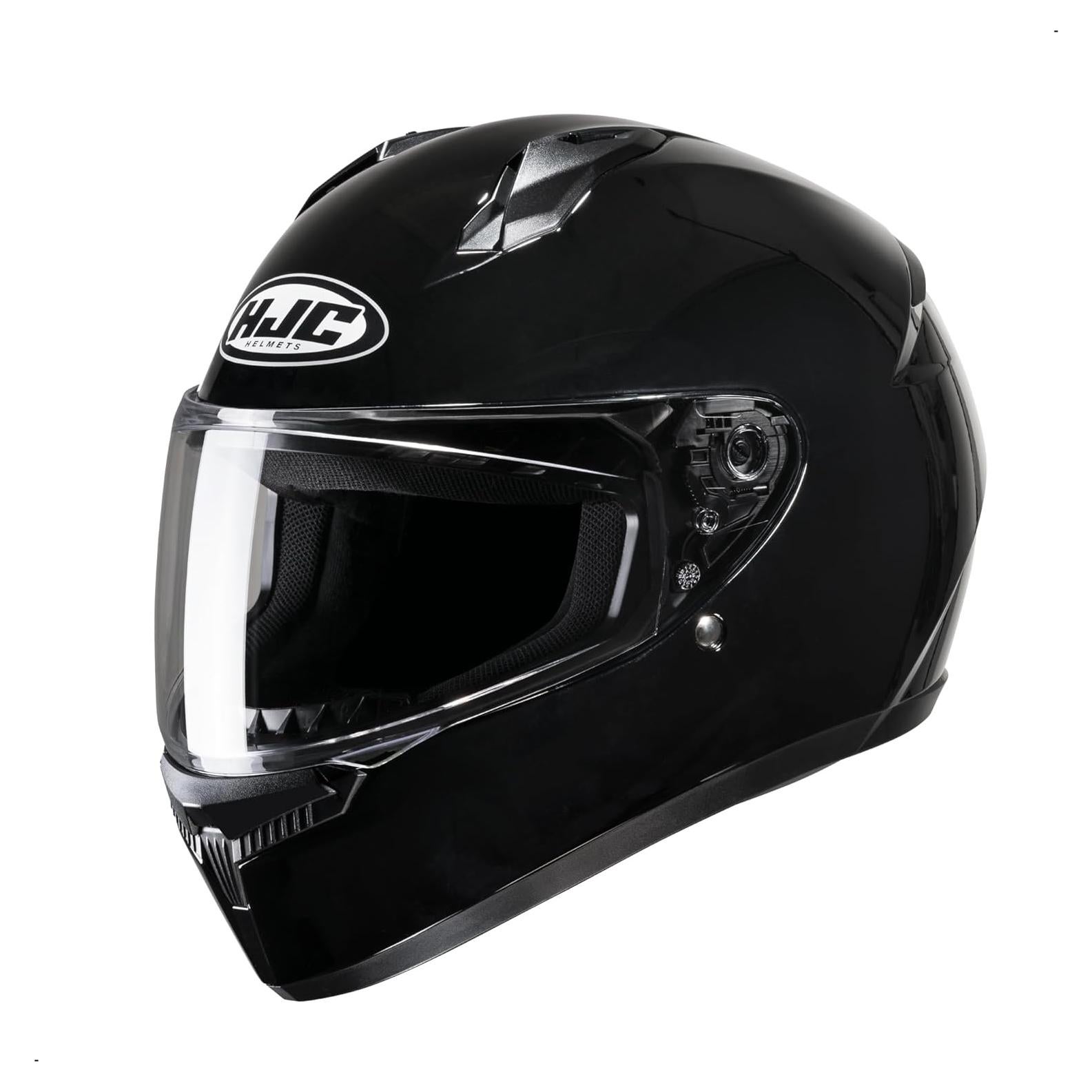 Casco Integral HJC C10 Negro Grande con Ventilación