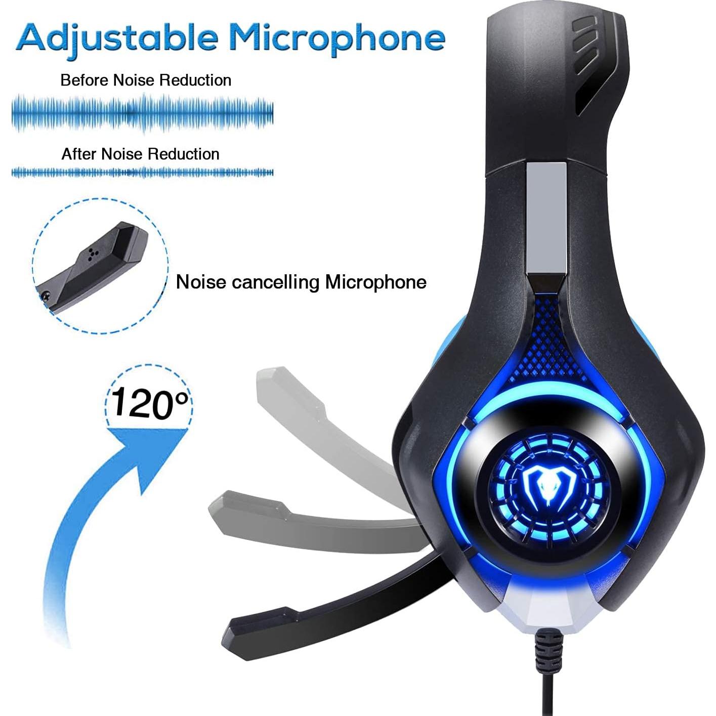 Auriculares Gaming BlueFire CW49 con Sonido Surround y Micrófono