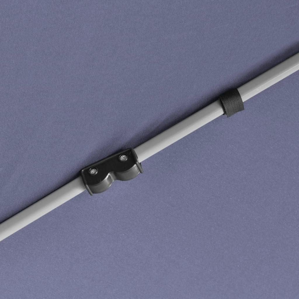 Gazebo Plegable MOBCANT 3.6x3.1m Azul Oscuro con 6 Paredes