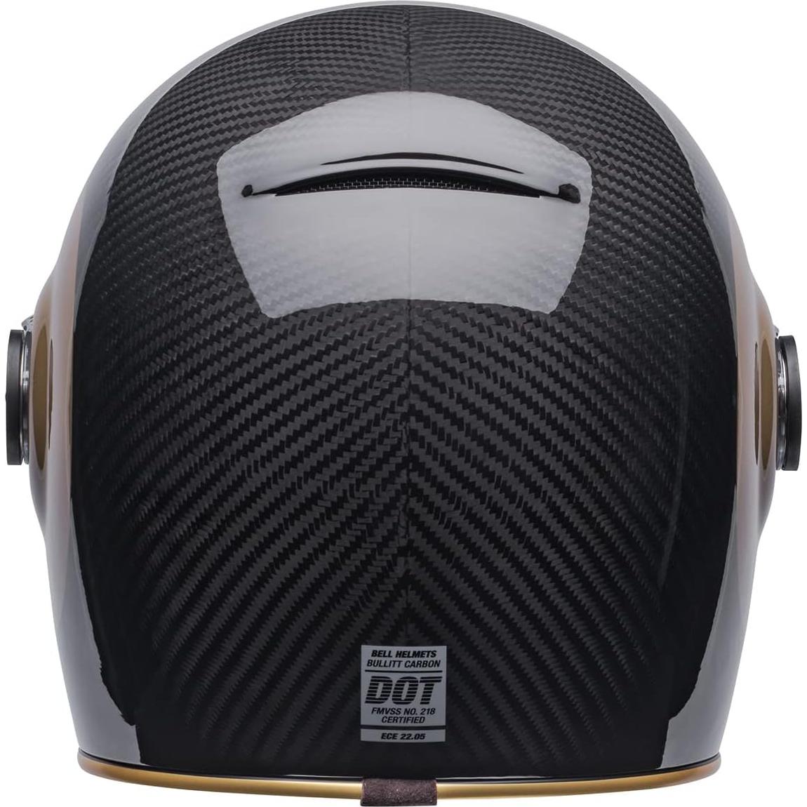 Casco BELL Bullitt Carbono Mediano TT Negro Brillante/Oro