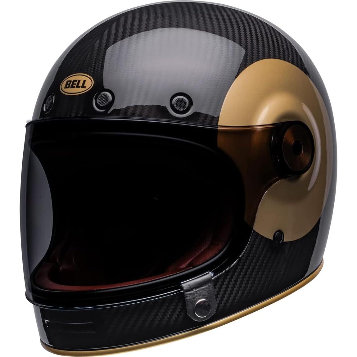 Casco BELL Bullitt Carbono Mediano TT Negro Brillante/Oro