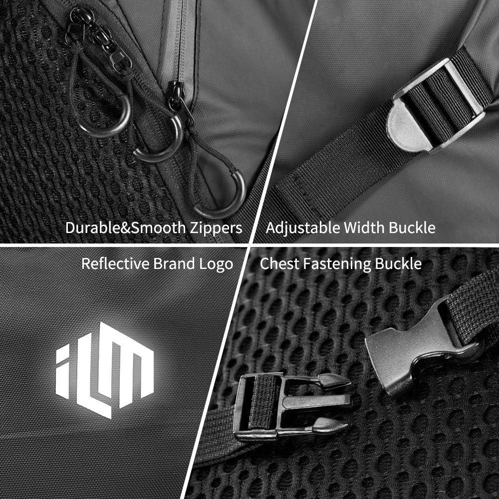 Mochila para Casco de Motocicleta ILM MB01 Impermeable 16L