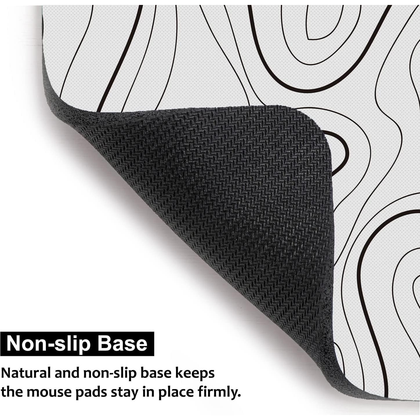 Alfombrilla de Ratón Topográfica Audimi 24x20cm Antideslizante