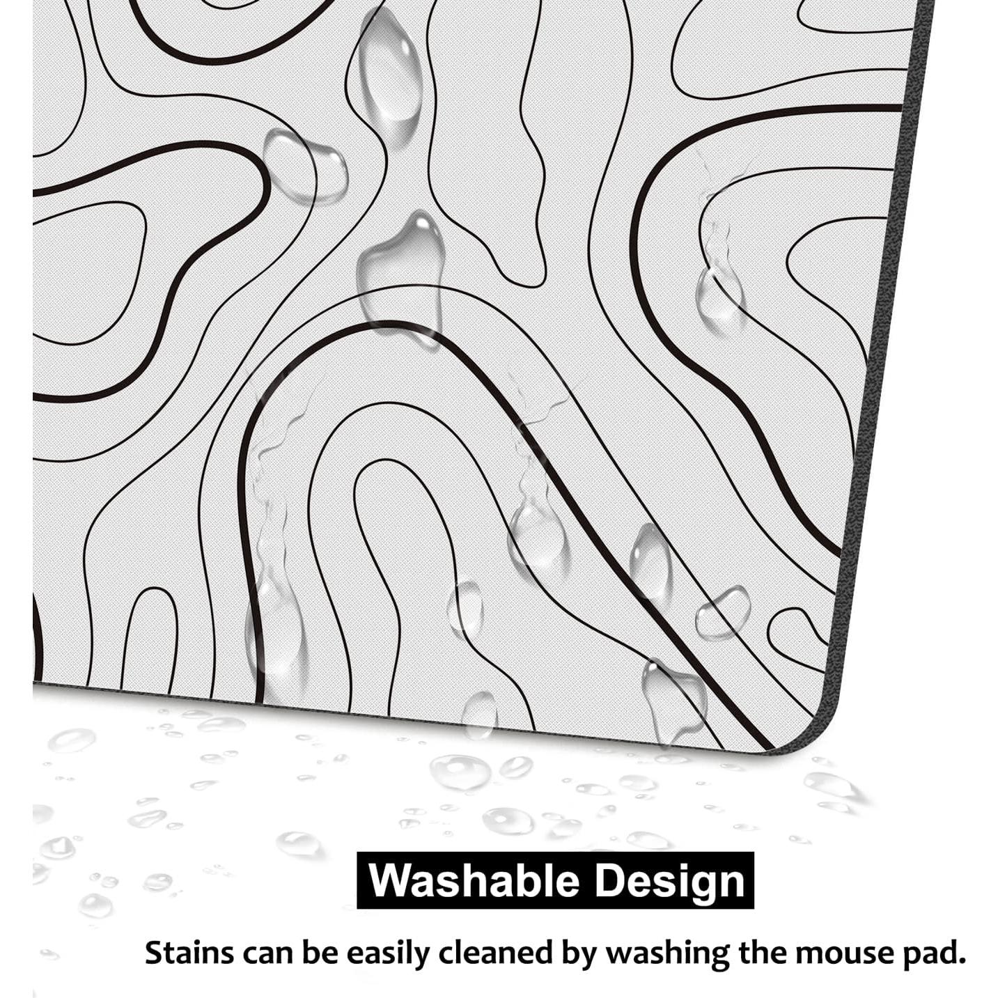 Alfombrilla de Ratón Topográfica Audimi 24x20cm Antideslizante