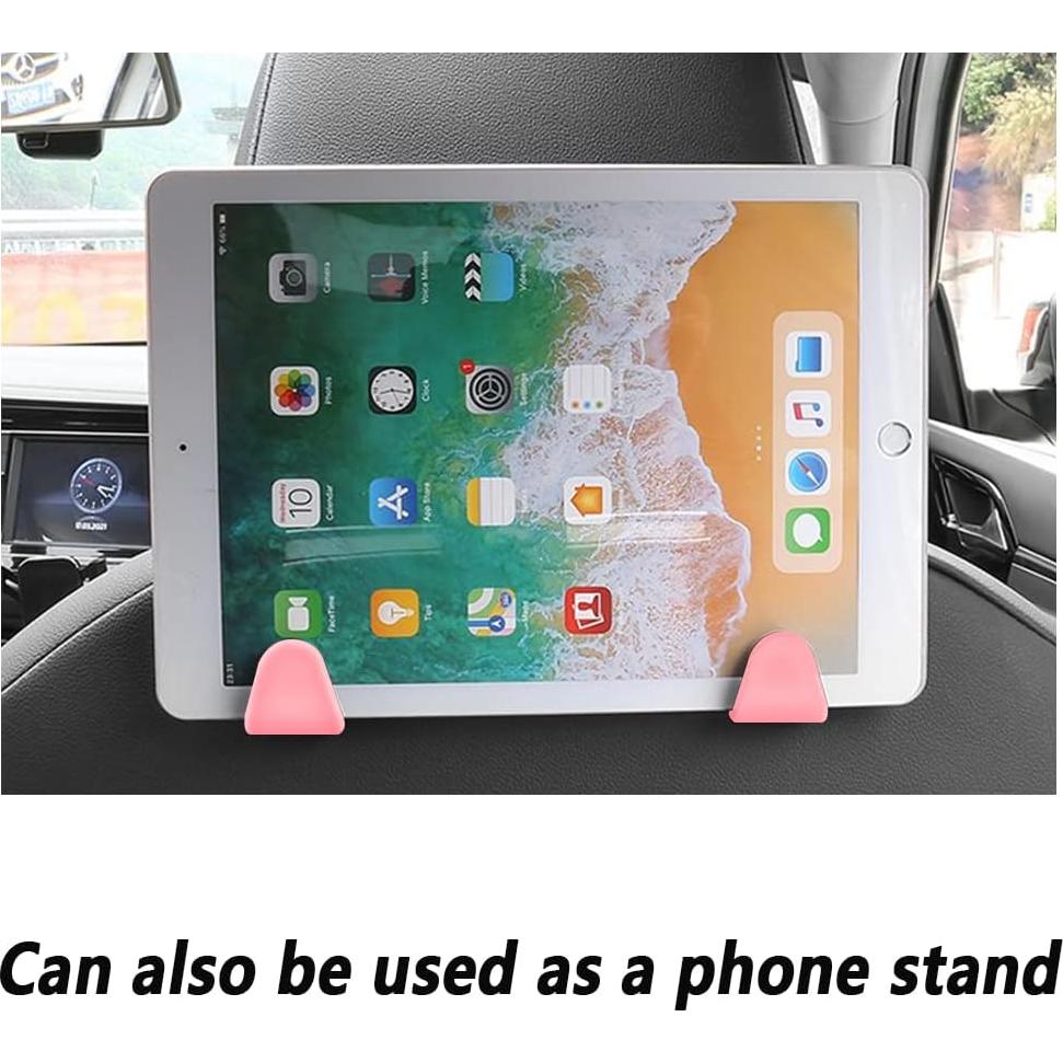 Gancho Oculto NHHC para Reposacabezas Auto 4 Piezas Rosa