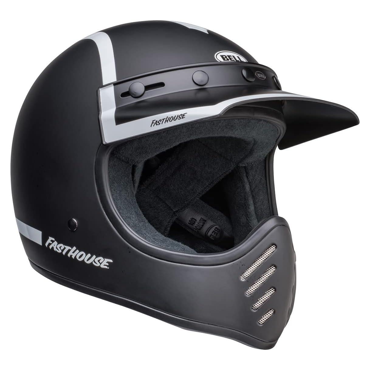 Casco Bell Moto-3 Unisex Integral Negro Mate 1.92 kg