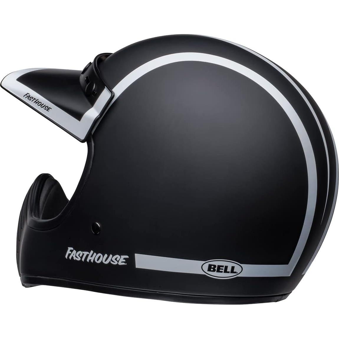 Casco Bell Moto-3 Unisex Integral Negro Mate 1.92 kg