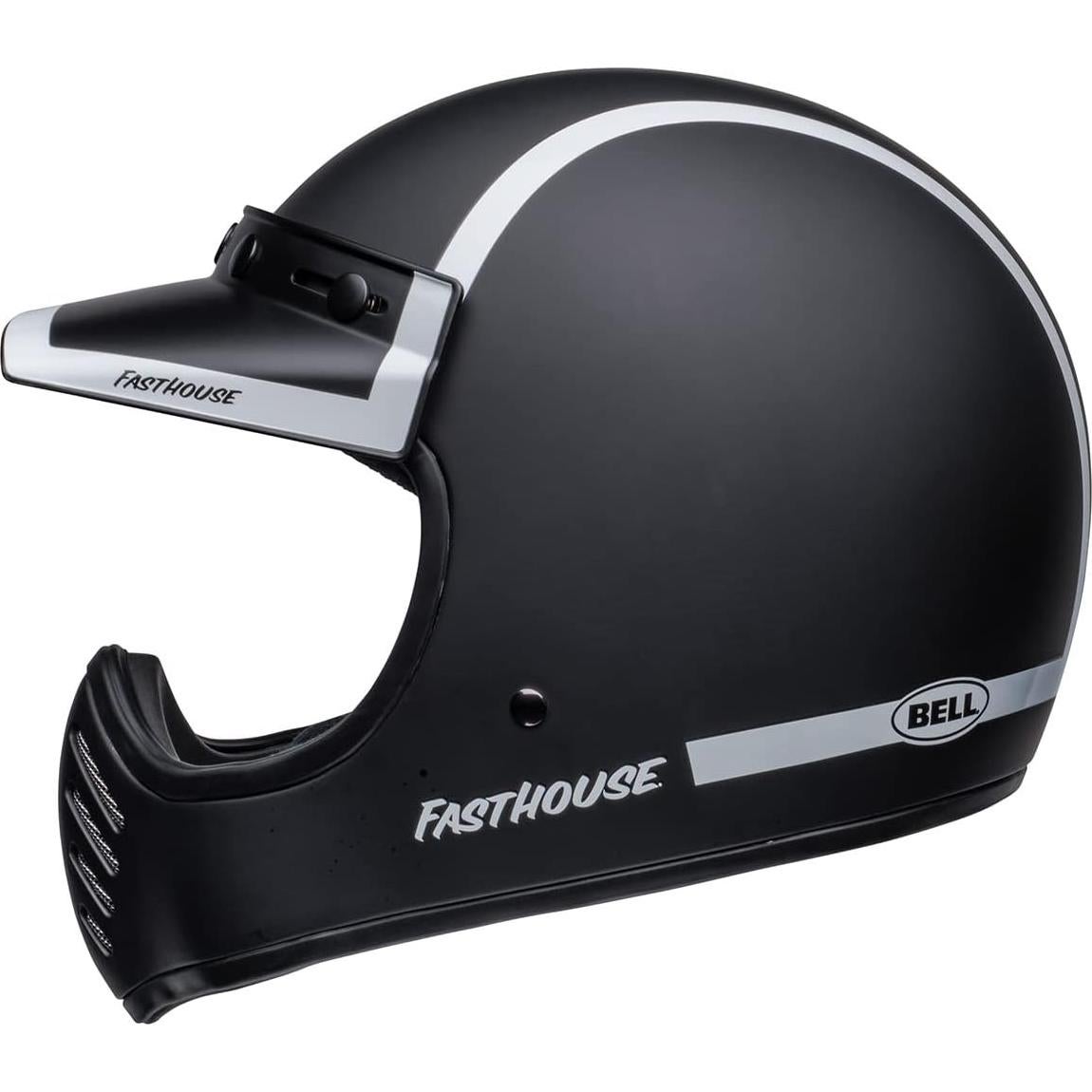 Casco Bell Moto-3 Unisex Integral Negro Mate 1.92 kg
