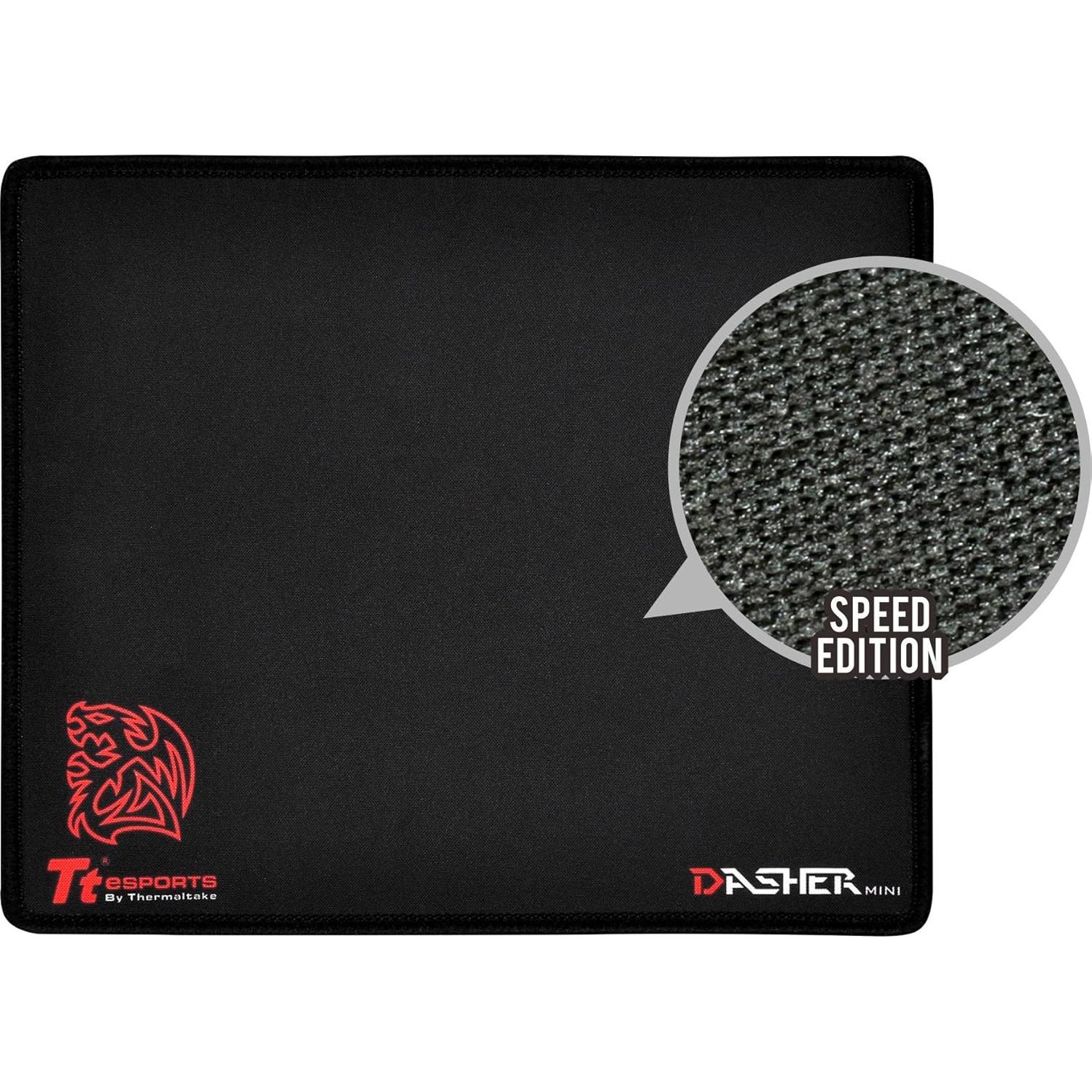 Alfombrilla de Ratón Thermaltake Dasher 21x25 cm Tipo Velocidad