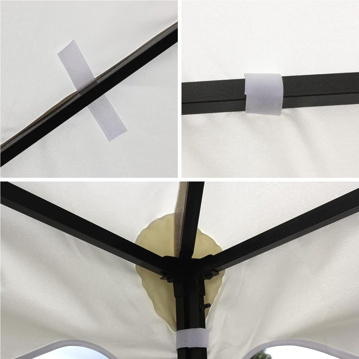 Cubierta de Reemplazo para Gazebo 10x10 ft FRTZAL - Impermeable UV