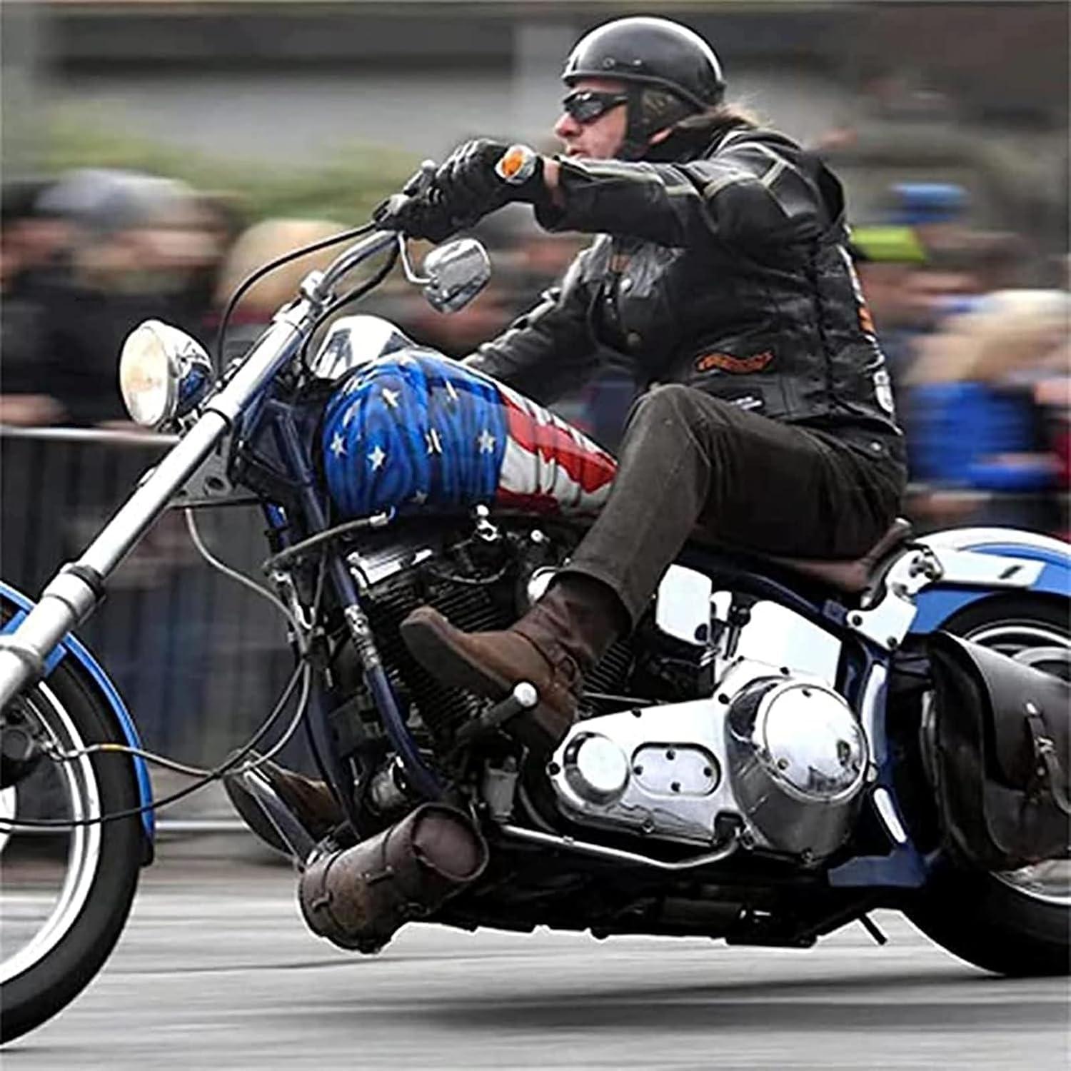 Casco de Moto QICHAO JZ-PiaoBK Pequeño Negro con Ventilación