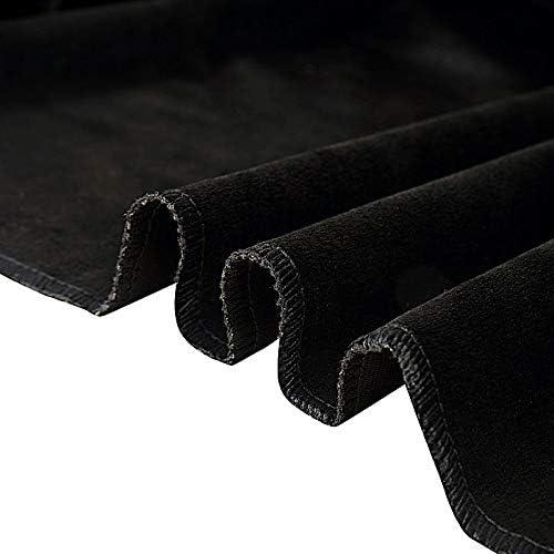 Cortina de Fondo de Terciopelo Negro BalsaCircle 2.44x2.44m