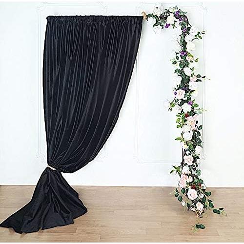 Cortina de Fondo de Terciopelo Negro BalsaCircle 2.44x2.44m