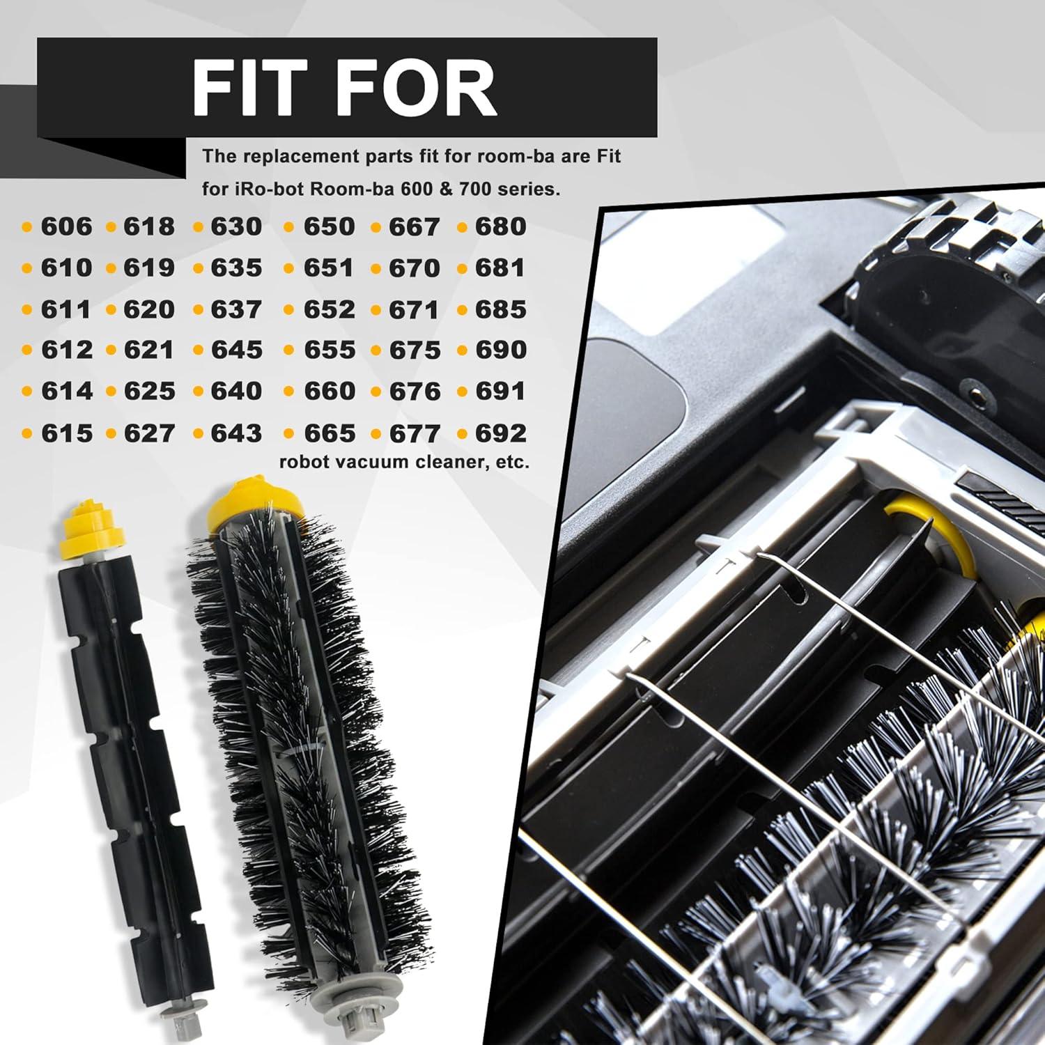 Cepillos de Reemplazo FETIONS para i-Robot Roomba 600/700