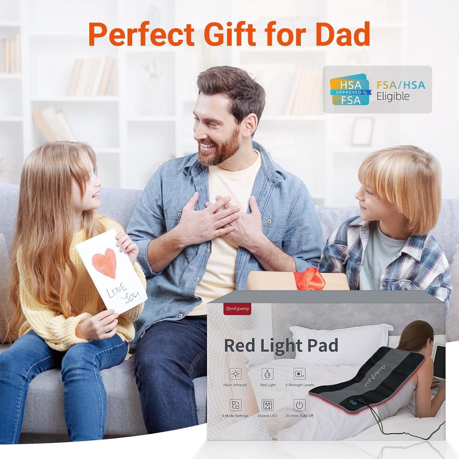 Almohadilla de Terapia de Luz Roja Comfytemp 61x30cm 32W