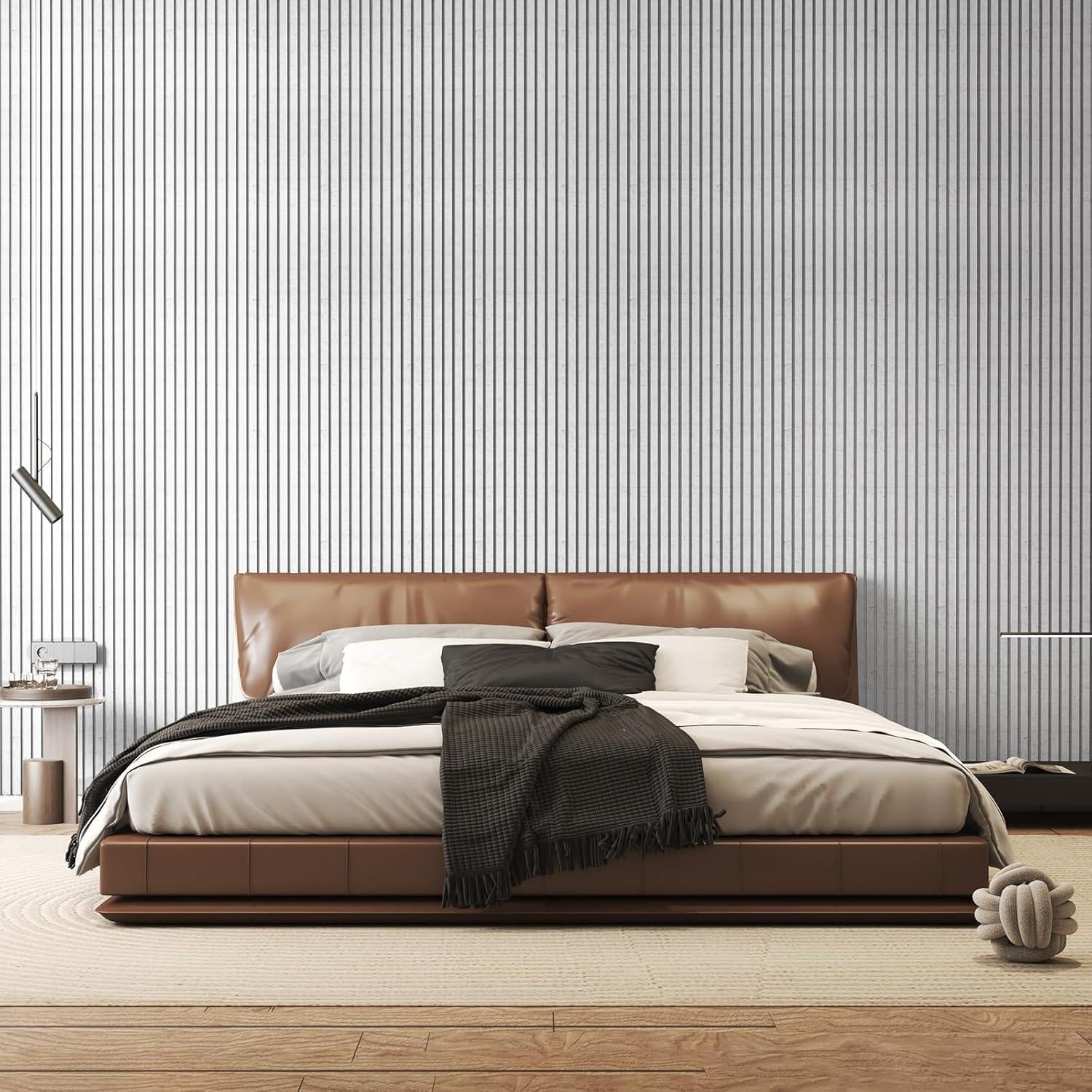 Paneles Acústicos TONOR 8 PCS 120x60 cm Autoadhesivos Gris