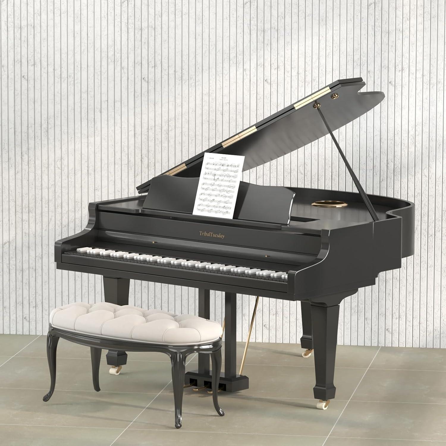 Paneles Acústicos TONOR 8 PCS 120x60 cm Autoadhesivos Gris