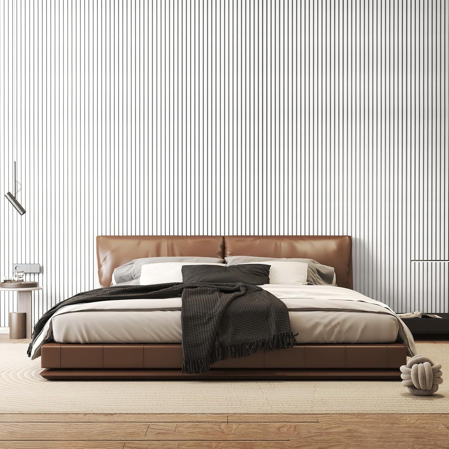 Paneles Acústicos TONOR 8 PCS 120x60 cm Autoadhesivos Blanco